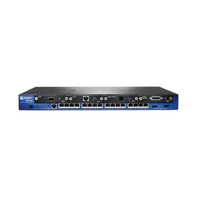 Juniper SRX240H2 Firewall 16-Port GbE – view 1